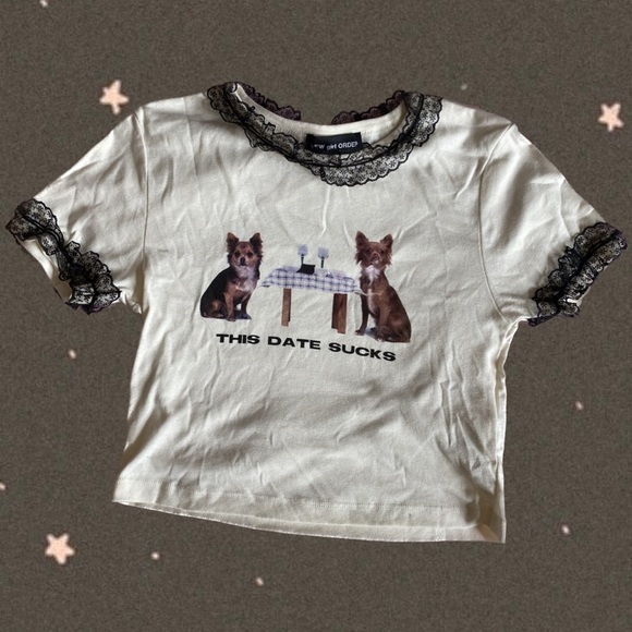 New Girl Order puppy dog tee 🐶 - Picture 1 of 6
